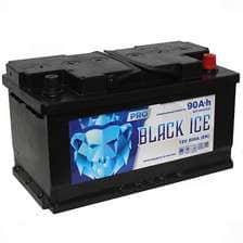 АКБ-6СТ-90 (800А) о/п BLACK ICE Pro Свирск 353х175х190